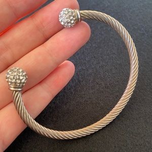 Silver Braided Bracelet
